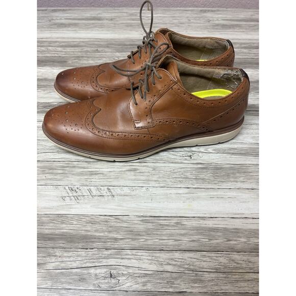 Florsheim Imperial Men’s 14M Brown Leather Wingtip Oxford Lace Up main image 4